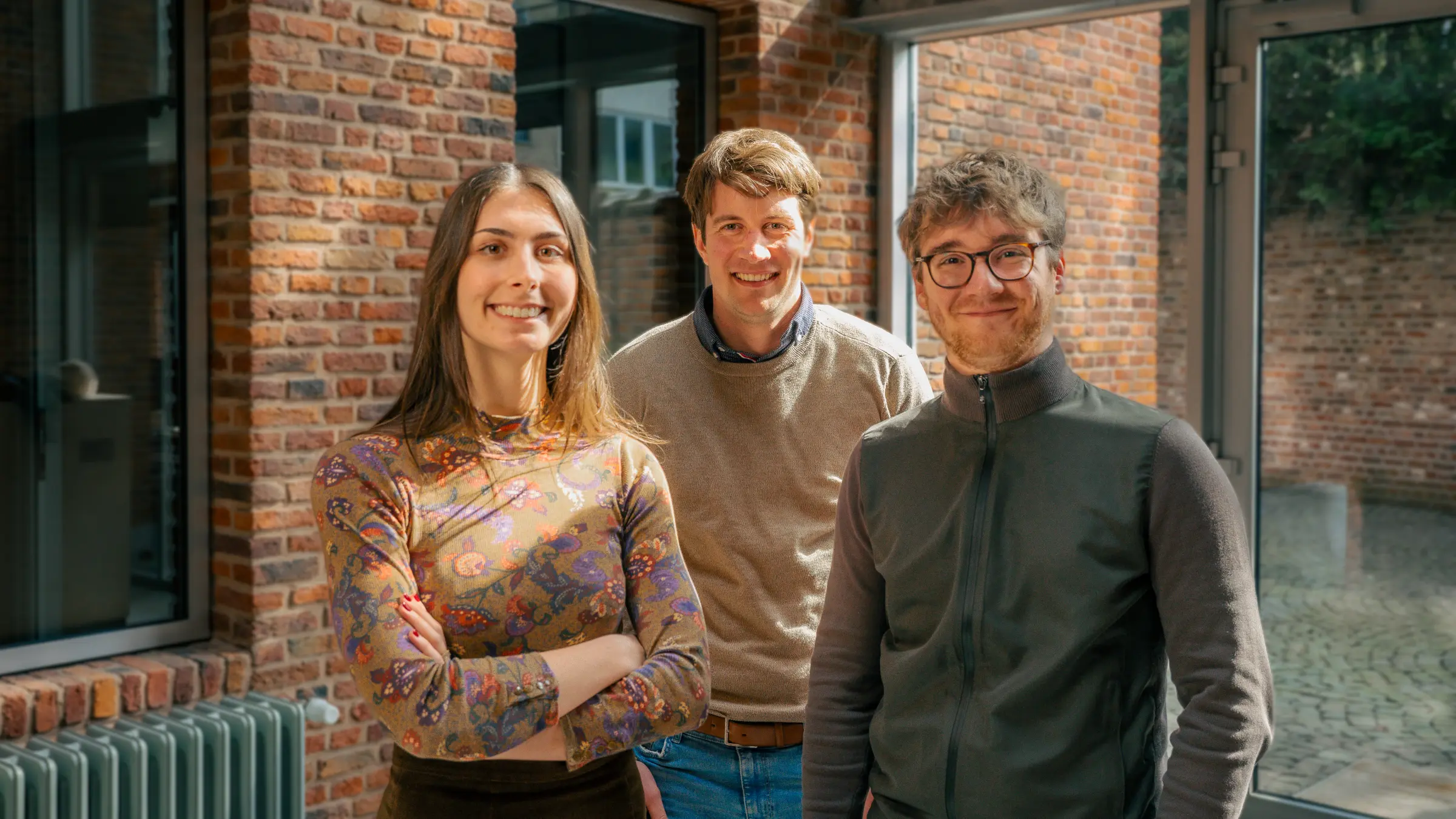 Part of the Tein Technology team, on site in Brussels
